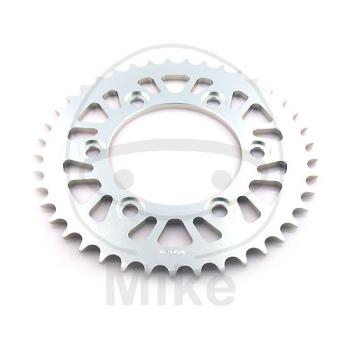 Alu-Kettenrad: 40Z, Teil.: 520 silber, JT, Innen Ø : 100, Lochkr.: 124