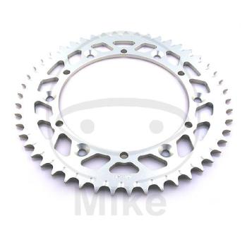 Alu-Kettenrad, 52Z, Teil.: 520 silber, JT, Innen Ø : 152, Lochkr.: 175