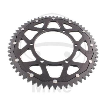 Kettenrad, ZF-Dual, 60Z, Teil.: 428 schwarz, ZF, Innen Ø : 108, Lochkr.: 123