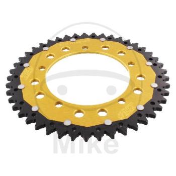 Kettenrad, ZF-Dual, 45Z, Teil.: 520 gold, ZF, Innen Ø : 120, Lochkr.: 140