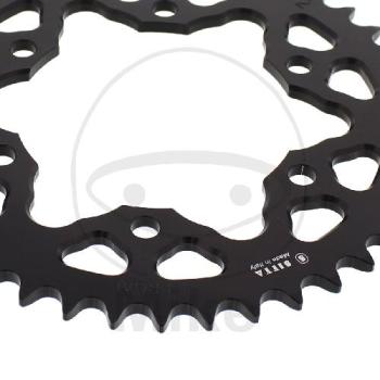 Preview: Alu-Kettenrad: 42Z, Teil.: 520 schwarz, Sitta, Innen Ø : 110, Lochkr.: 130