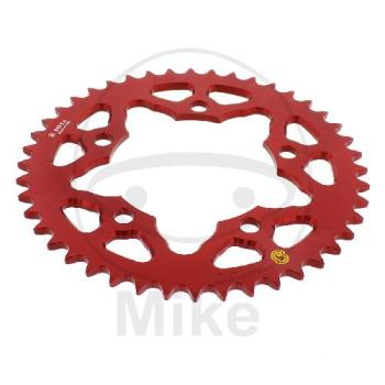 Alu-Kettenrad, 44Z, Teil.: 520 rot, Sitta, Innen Ø : 110, Lochkr.: 131