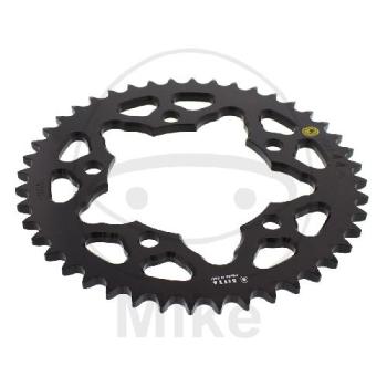 Alu-Kettenrad: 44Z, Teil.: 525 schwarz, Sitta, Innen Ø : 110, Lochkr.: 131