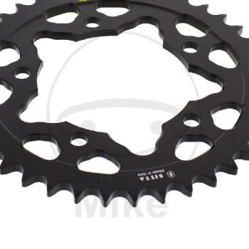 Preview: Alu-Kettenrad: 40Z, Teil.: 525 schwarz, Sitta, Innen Ø : 100, Lochkr.: 120