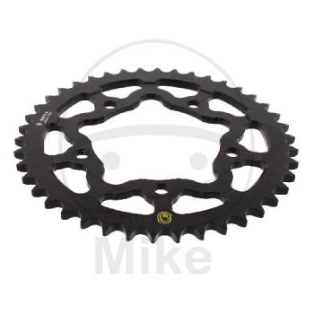 Alu-Kettenrad: 42Z, Teil.: 525 schwarz, Sitta, Innen Ø : 100, Lochkr.: 120