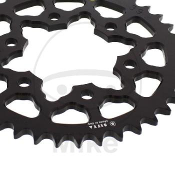 Preview: Alu-Kettenrad: 39Z, Teil.: 525 schwarz, Sitta, Innen Ø : 080, Lochkr.: 104