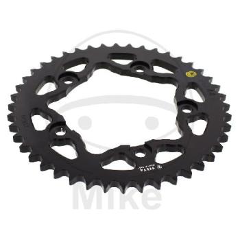 Alu-Kettenrad: 44Z, Teil.: 530 schwarz, Sitta, Innen Ø : 120, Lochkr.: 140