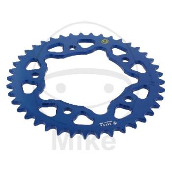 Alu-Kettenrad, 41Z, Teil.: 520 blau, Sitta, Innen Ø : 112, Lochkr.: 138