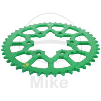 Alu-Kettenrad: 45Z, Teil.: 520 grün, Sitta, Innen Ø : 080, Lochkr.: 104