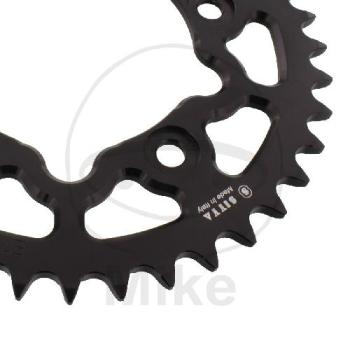 Preview: Alu-Kettenrad, 40Z, Teil.: 520 schwarz, Sitta, Innen Ø : 100, Lochkr.: 124