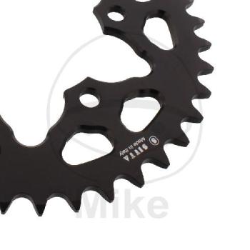 Preview: Alu-Kettenrad, 38Z, Teil.: 520 schwarz, Sitta, Innen Ø : 080, Lochkr.: 100