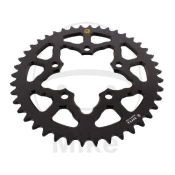 Alu-Kettenrad, 42Z, Teil.: 520 schwarz, Sitta, Innen Ø : 080, Lochkr.: 100