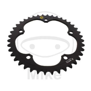 Alu-Kettenrad: 40Z, Teil.: 525 schwarz, Sitta, Innen Ø : 132, Lochkr.: 152