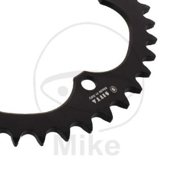 Preview: Alu-Kettenrad: 40Z, Teil.: 525 schwarz, Sitta, Innen Ø : 132, Lochkr.: 152