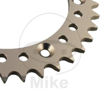 Preview: Alu-Kettenrad: 38Z, Teil.: 520 silber, Esjot, Innen Ø : 136, Lochkr.: 156