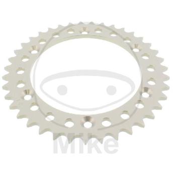 Alu-Kettenrad, 39Z, Teil.: 520 silber, Esjot, Innen Ø : 136, Lochkr.: 156