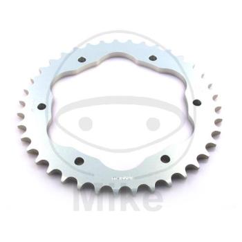 Alu-Kettenrad, 38Z, Teil.: 525 silber, für Kettenradträger 7585029