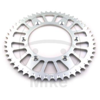 Alu-Kettenrad: 40Z, Teil.: 520 silber, JT, Innen Ø : 125, Lochkr.: 150