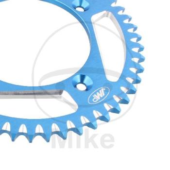 Preview: Alu-Kettenrad, 50Z, Teil.: 428 blau, JMP , Innen Ø : 110, Lochkr.: 132