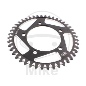 Alu-Kettenrad: 44Z, Teil.: 525 schwarz, JMP , Innen Ø : 110, Lochkr.: 131