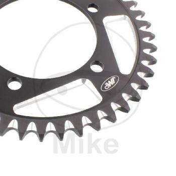 Preview: Alu-Kettenrad: 44Z, Teil.: 525 schwarz, JMP , Innen Ø : 110, Lochkr.: 131