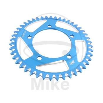 Alu-Kettenrad: 45Z, Teil.: 525 blau, JMP , Innen Ø : 110, Lochkr.: 131