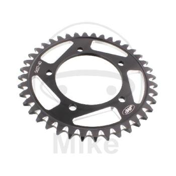 Alu-Kettenrad: 40Z, Teil.: 525 schwarz, JMP , Innen Ø : 100, Lochkr.: 120