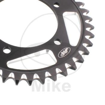 Preview: Alu-Kettenrad: 40Z, Teil.: 525 schwarz, JMP , Innen Ø : 100, Lochkr.: 120