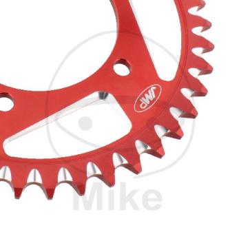 Preview: Alu-Kettenrad: 42Z, Teil.: 525 rot, JMP , Innen Ø : 100, Lochkr.: 120