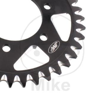 Preview: Alu-Kettenrad: 39Z, Teil.: 525 schwarz, JMP , Innen Ø : 080, Lochkr.: 104