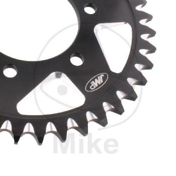 Preview: Alu-Kettenrad: 40Z, Teil.: 525 schwarz, JMP , Innen Ø : 080, Lochkr.: 104