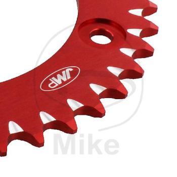 Preview: Alu-Kettenrad, 40Z, Teil.: 520 rot, JMP , Innen Ø : 134, Lochkr.: 160