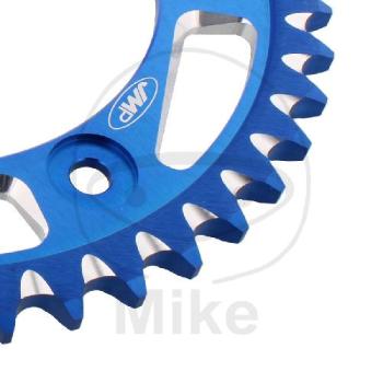 Preview: Alu-Kettenrad, 44Z, Teil.: 530 blau, JMP , Innen Ø : 134, Lochkr.: 160