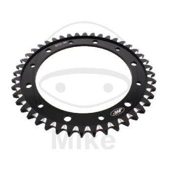 Alu-Kettenrad: 44Z, Teil.: 530 schwarz, JMP , Innen Ø : 154, Lochkr.: 176