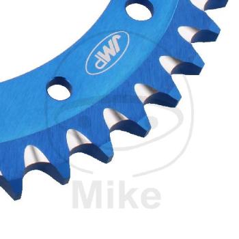 Preview: Alu-Kettenrad, 45Z, Teil.: 530 blau, JMP , Innen Ø : 154, Lochkr.: 176