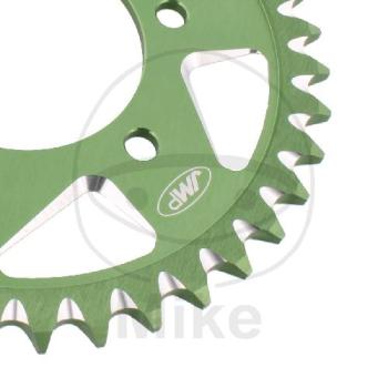 Preview: Alu-Kettenrad: 39Z, Teil.: 525 grün, JMP , Innen Ø : 080, Lochkr.: 104