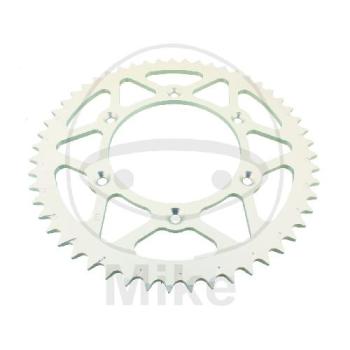 Alu-Kettenrad, 53Z, Teil.: 520 silber, Esjot, Innen Ø : 125, Lochkr.: 150