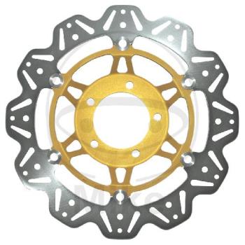 Bremsscheibe, VEE, gold, EBC