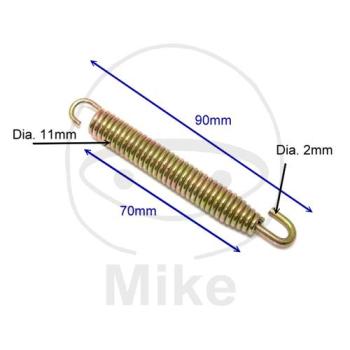 Preview: Auspuffhaltefeder, 90 mm, 4 Stk. , JMP