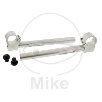 Lenker, Alu, silber 1 Zoll, Stummelrohr, D39,  TRW