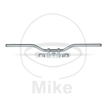 Stahl-Lenker, silber, 22 mm, Superbike, TRW