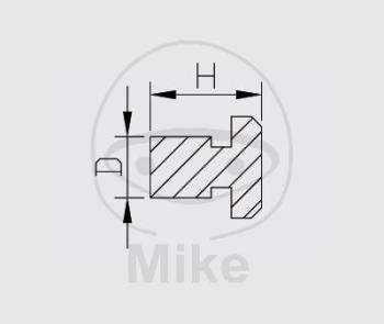 Preview: Gabelentlüftungsschraube, 5X11, Kayaba