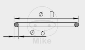 Preview: Sicherungsring, 1,6X46, Kayaba