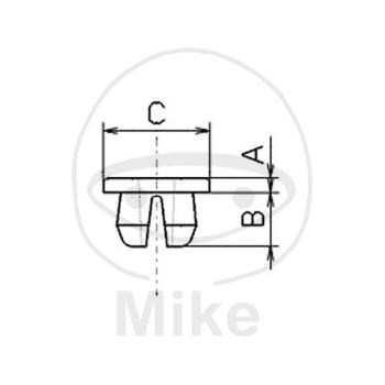 Preview: Schraubentülle, Pack. Inh. 10 Stk., Tourmax