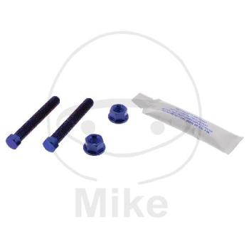 Achseinstellschrauben-Satz, Pro Bolt, M8X1,25 55 mm   Titan blau