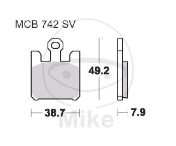 Bremsklötze, Sinter, SV, TRW