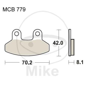 Bremsklötze, Standard, TRW