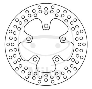 Bremsscheibe, starr, TRW