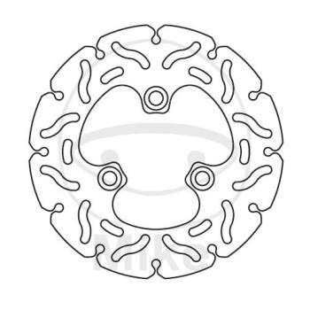 Bremsscheibe, starr, RAC, TRW