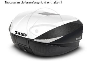 Preview: Topcase Deckel, Shad, SH58 Carbon weiß